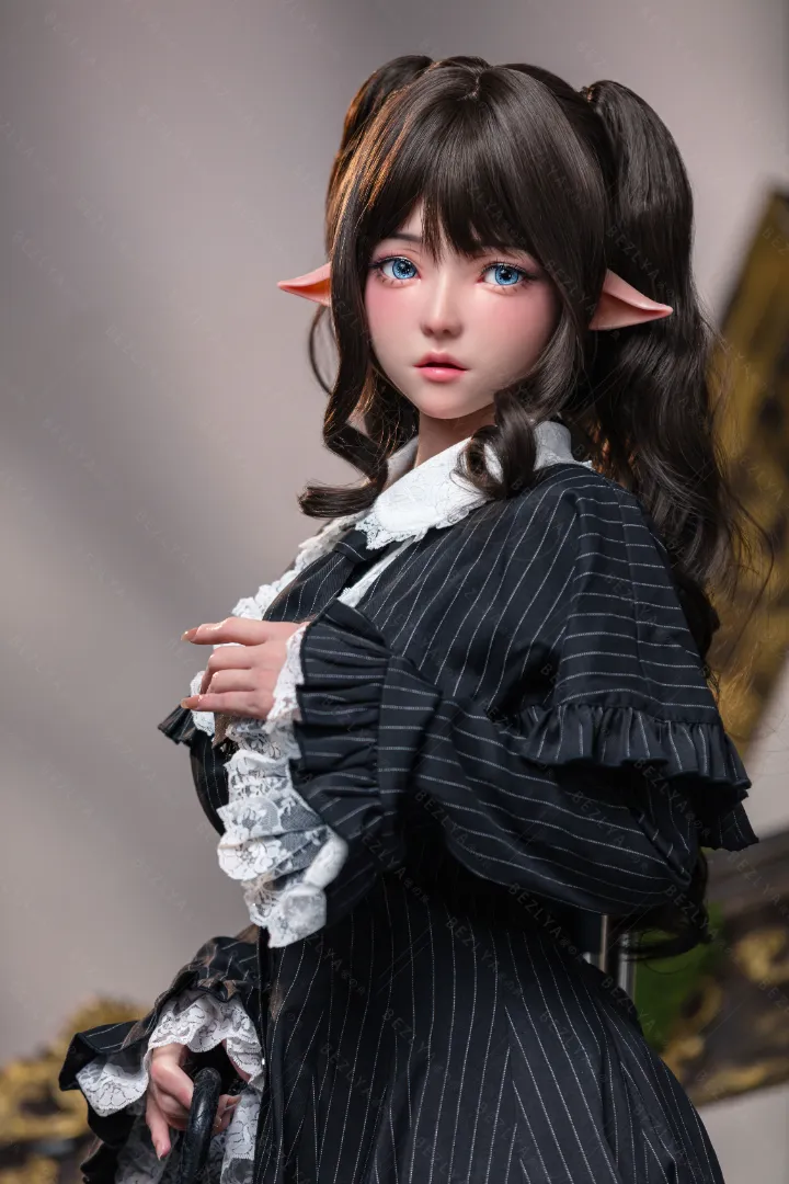 155cm (5ft1) E罩杯 輕量化 矽膠 性愛娃娃 ROS 头部 Freesia